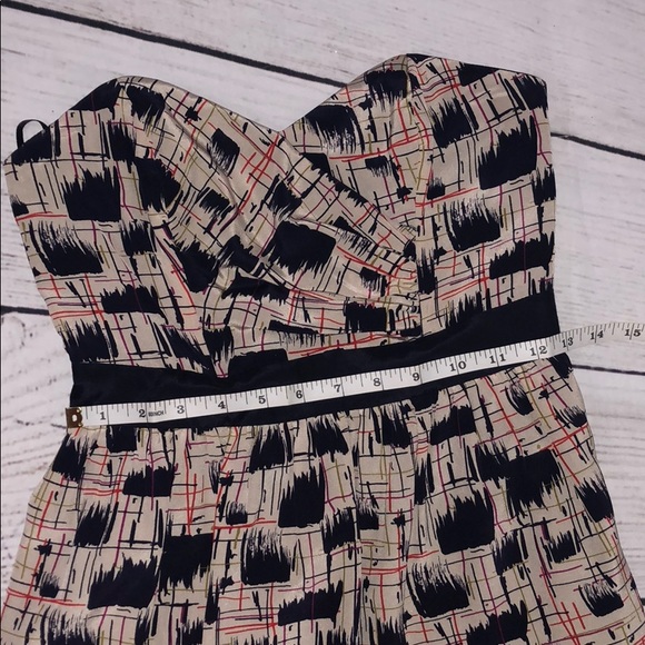 🧚🏽‍♀️BURLAPP "Blurred Shapes Dress" Anthro - Picture 5 of 7